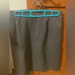 Vintage Briggs Women’s Black Midi Skirt Size 10